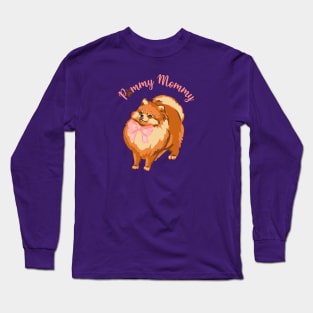 Pomeranian Dog Long Sleeve T-Shirt